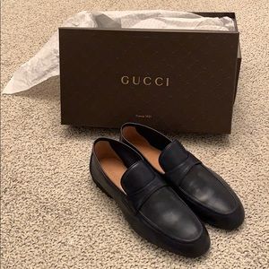 Men’s Gucci Shoes Size 9.5 Napa Moorea Brand New